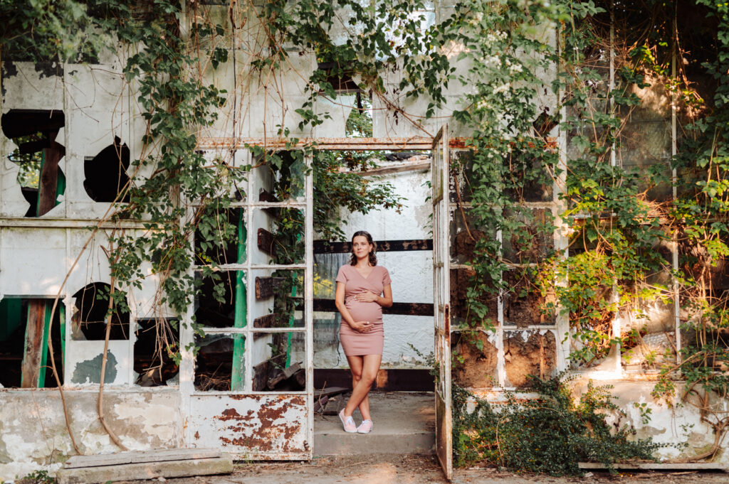 Plenerowa sesja ciążowa w Trójmieście nad morzem