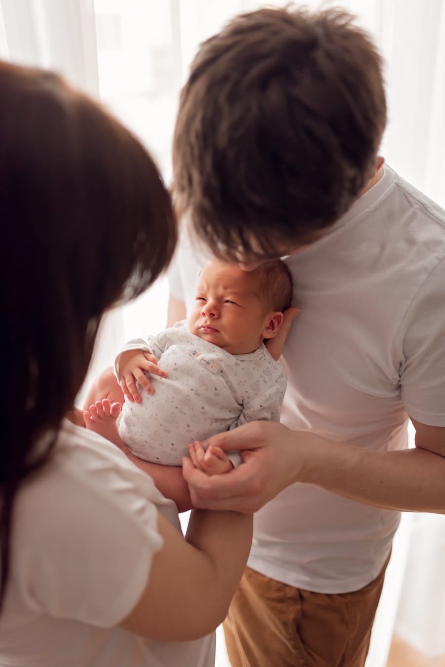 Noworodek portret sesja w pierwszym tygodniu życia