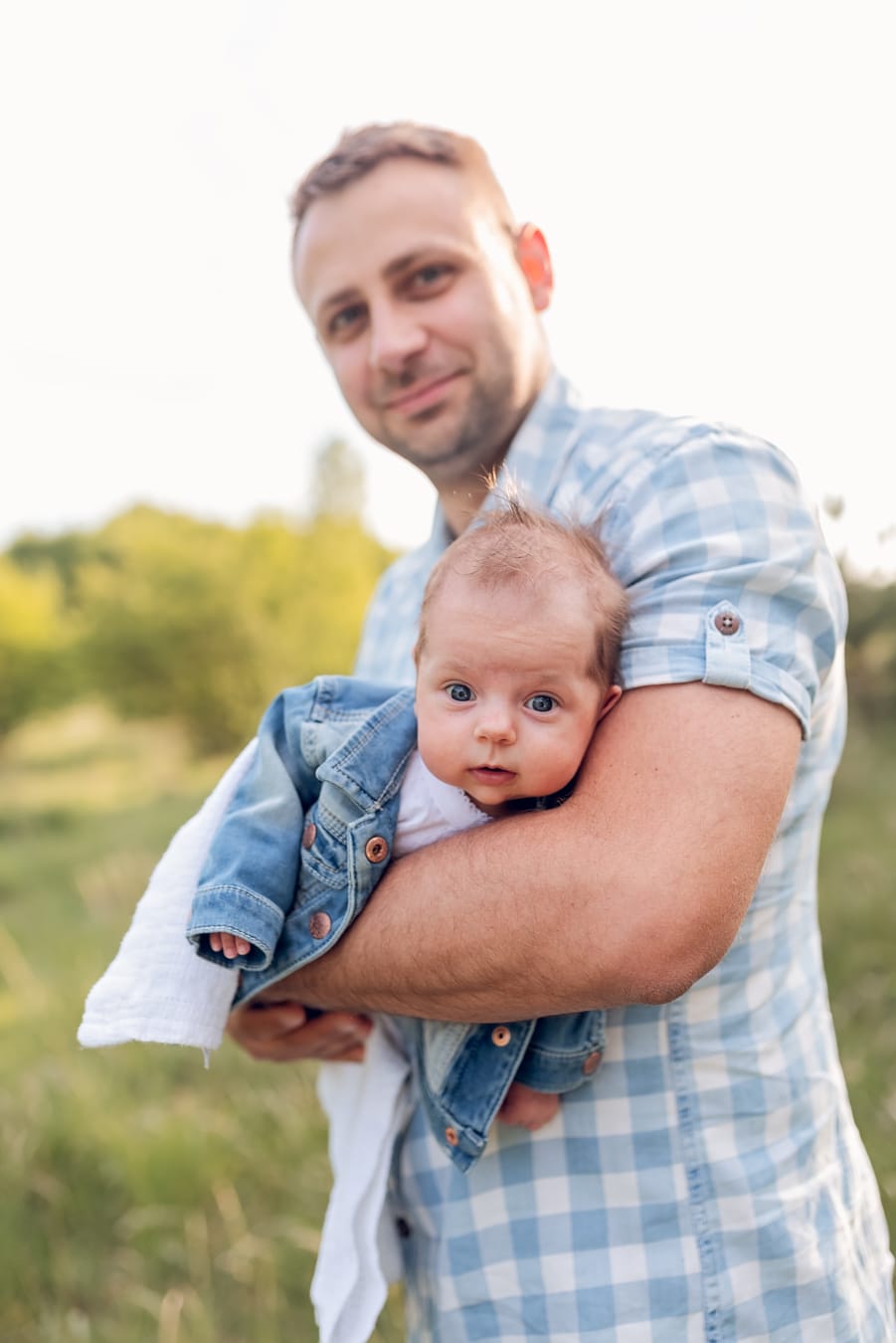 Sesja niemowlęca w plenerze, Gdańsk Gdynia Sopot