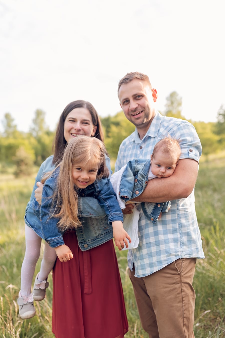 Sesja noworodkowa w plenerze Gdańsk Gdynia Sopot