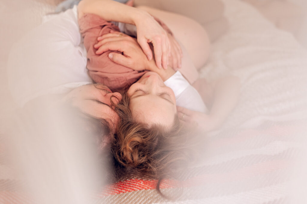 Sesja ciążowa w domu Trójmiasto