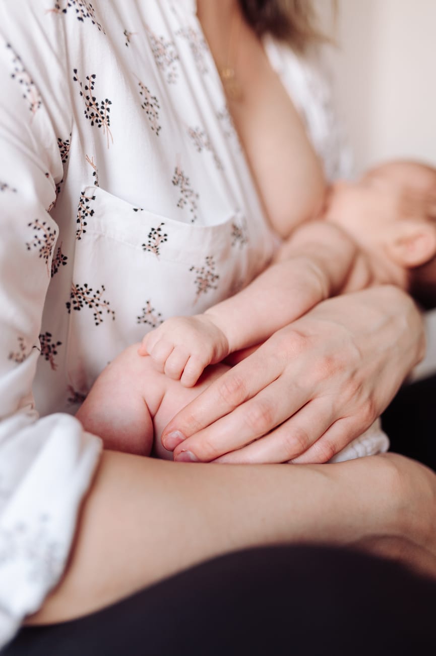 Noworodek z rodzicami sesja rodzinna Gdynia