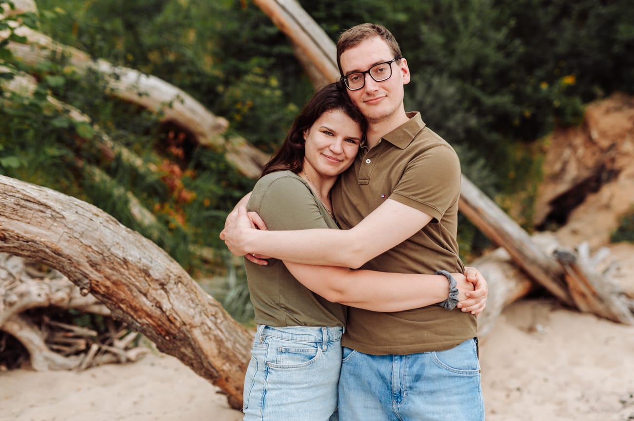 Chwila rodziców sesja rodzinna nad morzem Gdynia