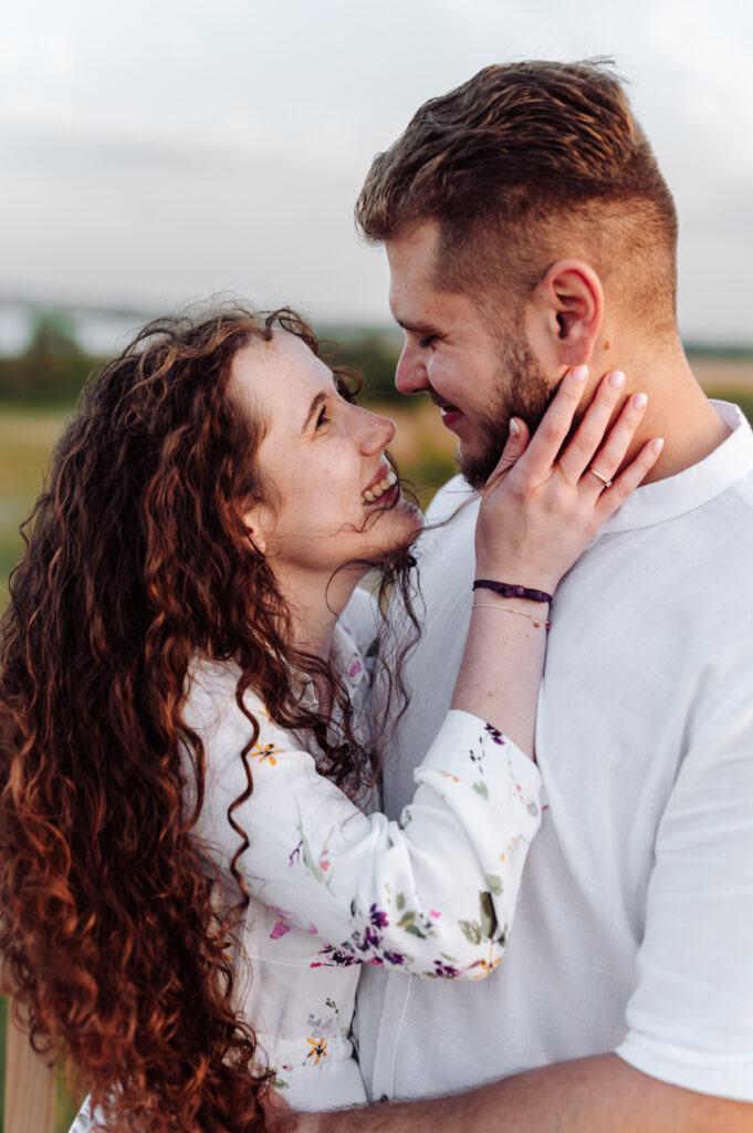 Sesja dla pary nad morzem Trójmiasto