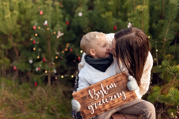 Sesja w choinkach Witka, Gdynia